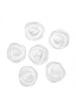 Вафельный декор «Ранункулюс белый»